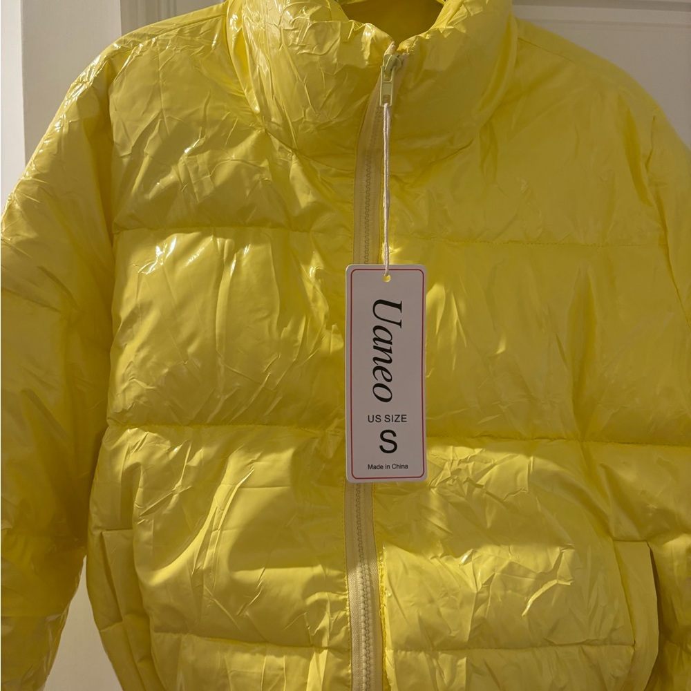 Yellow Puffer Jacket